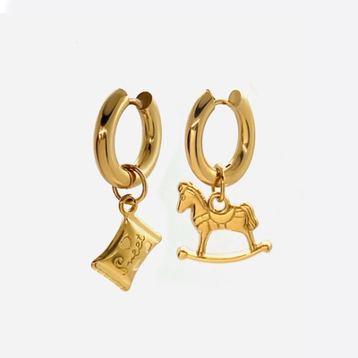 Серьги сет#1 Детские воспоминания золото/серебро