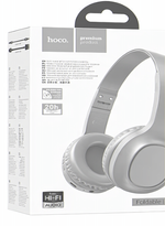 Наушники мониторные беспроводные HOCO W46 wireless headphones Bluetooth (светло синий)