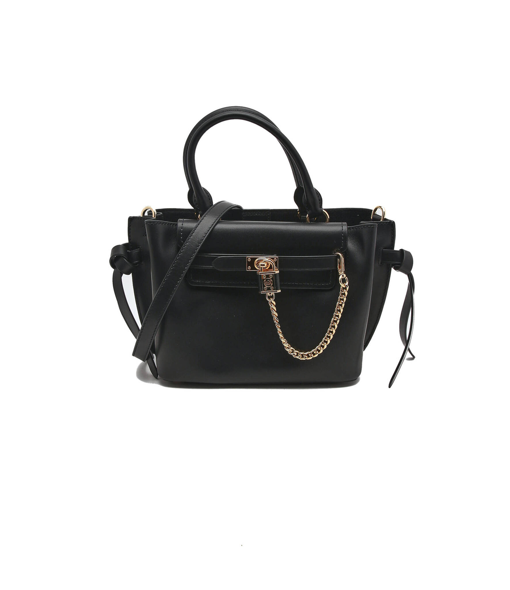 кожаная сумка-трапеция hamilton Michael Kors - черный(30F1G9HS1L)