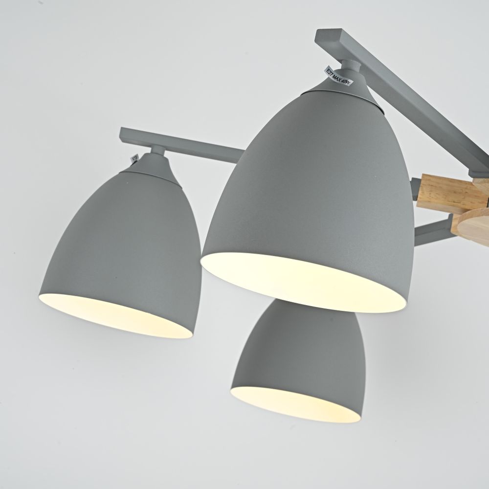 Потолочная Люстра Noa 6 Gray By Imperiumloft