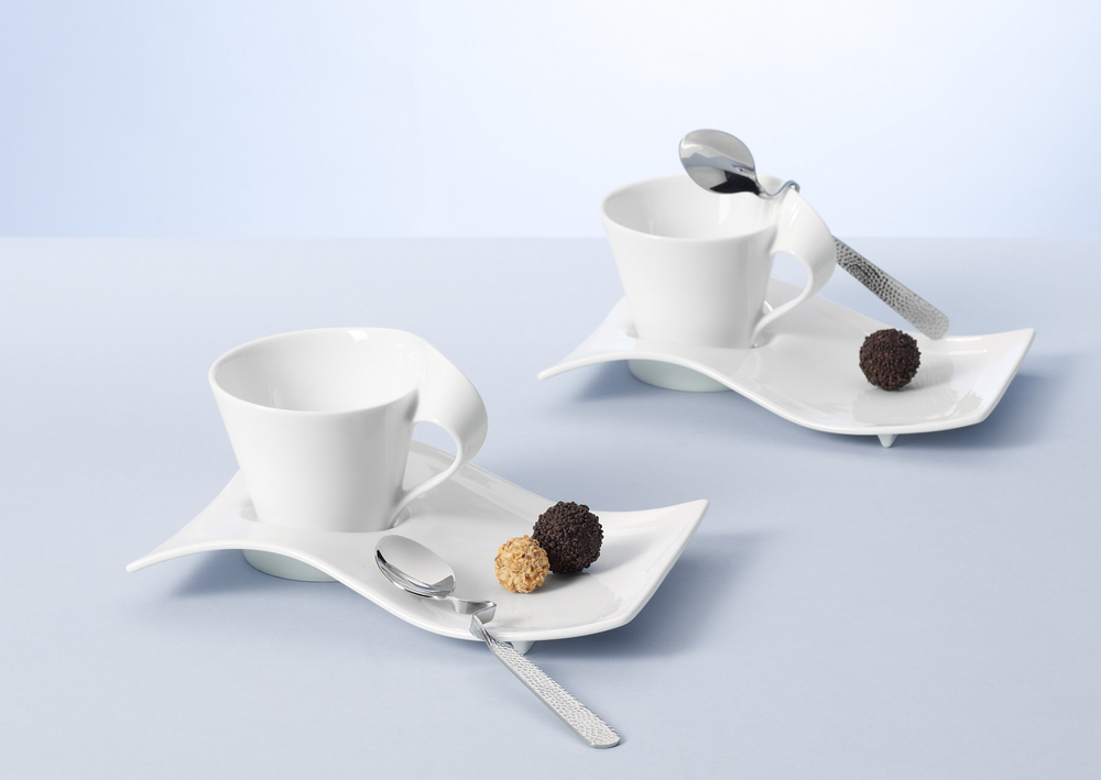 Villeroy & Boch Чашка с блюдцем NewWave Caffe 400 мл для завтрака 10-2484-1210+10-2484-2830