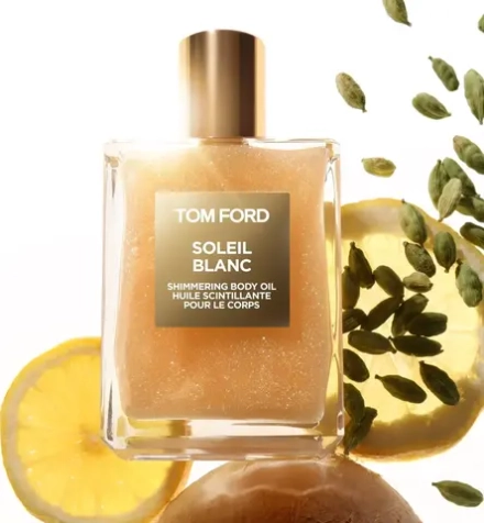 Унисекс парфюм Tom Ford Soleil Blanc Шиммеринг боди ойл 100 мл