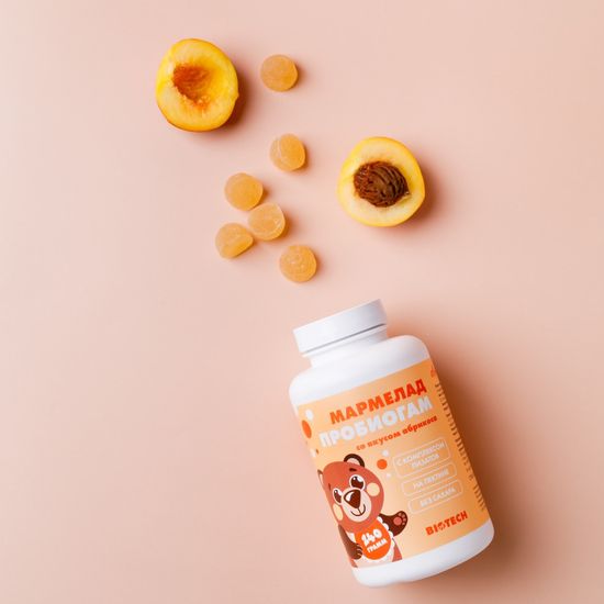 Мармелад Пробиогам со вкусом абрикоса