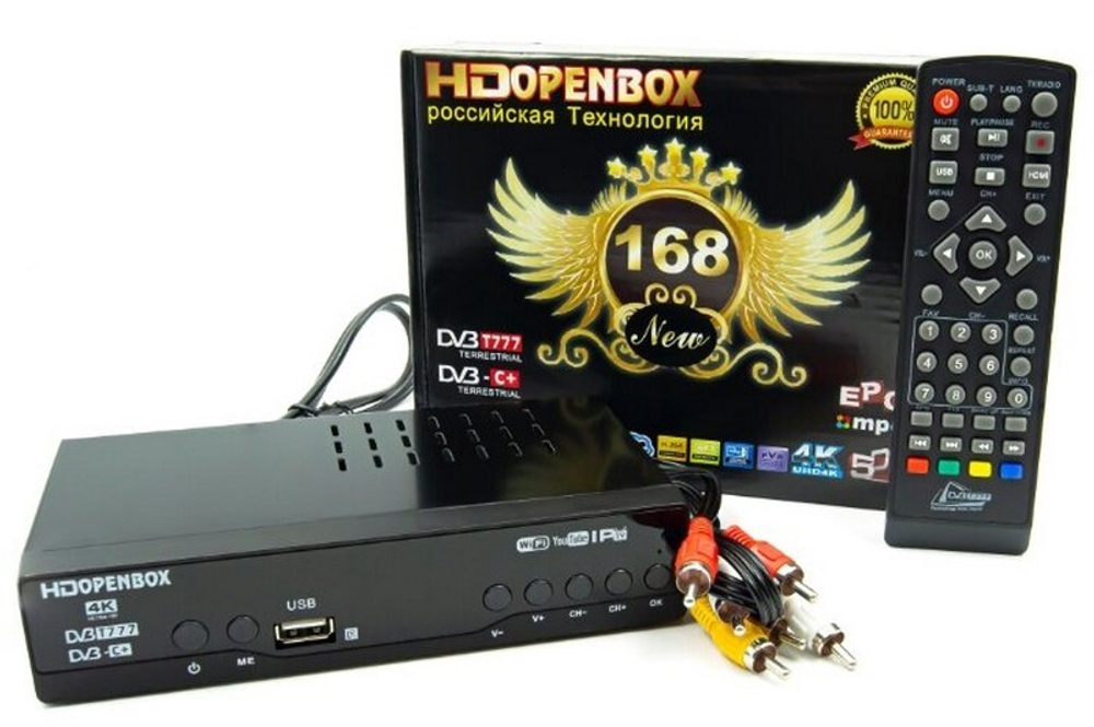 Цифровая ТВ приставка DVB-T-2 SUPER OPENBOX T777 PRO (Wi-Fi) + HD плеер