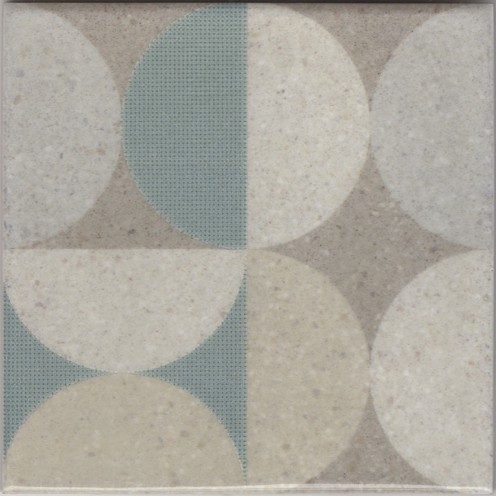 Плитка настенная Kler Beige Mix glossy 150x150х7 мм