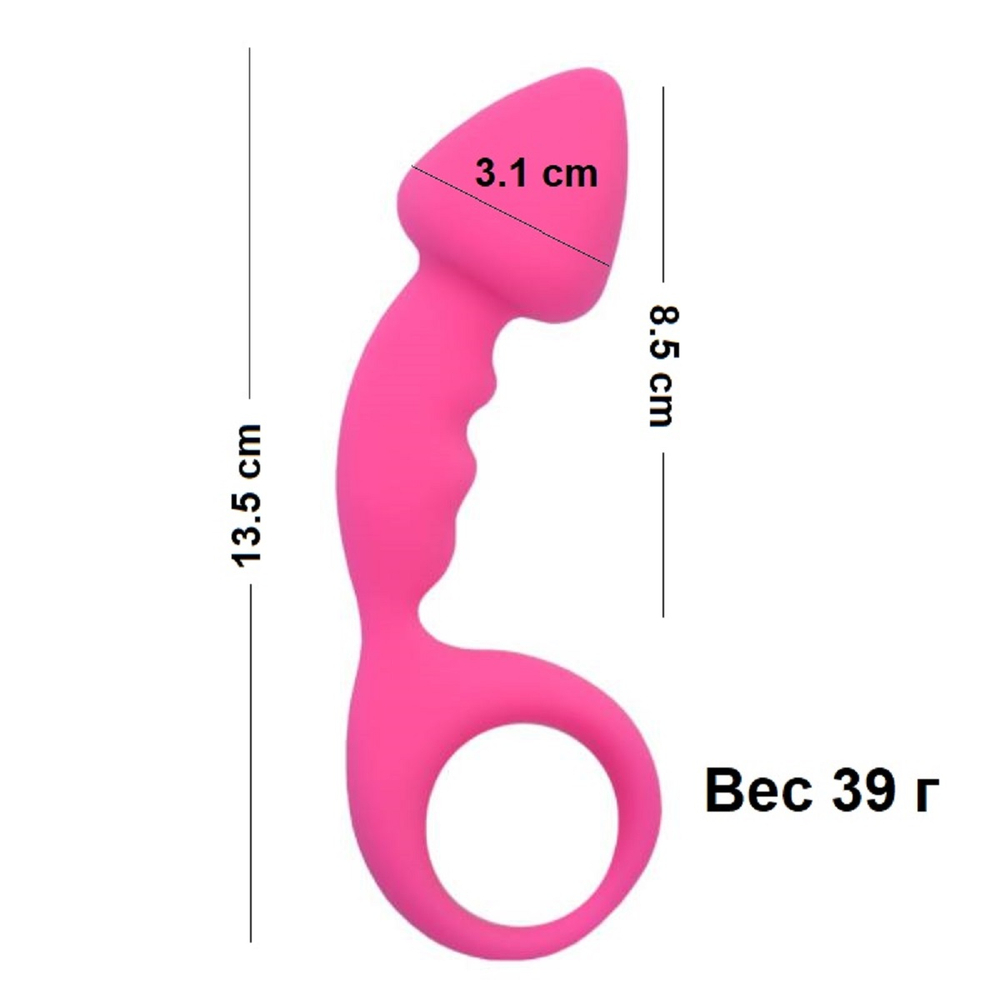 Анальная втулка Arrow розовая 13,5 см