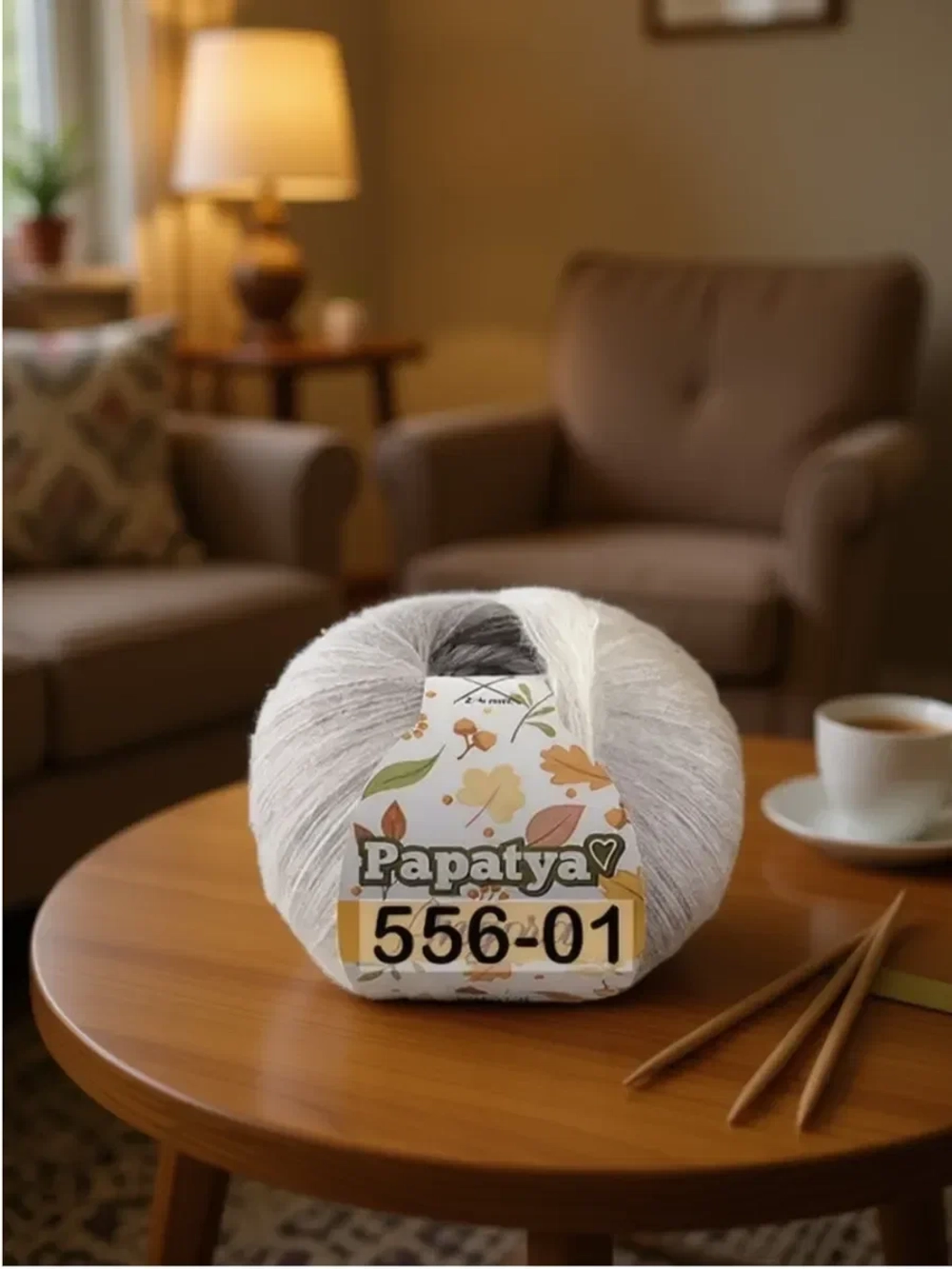 Kamgarn Angora Papatya