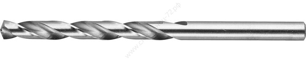 ЗУБР 5.6х93мм, Сверло по металлу, сталь Р6М5, класс А
