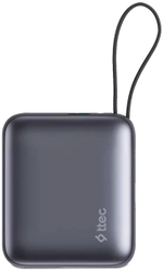 Внешний аккумулятор TTEC ReCharger Mini LCD 10000 мАч черный