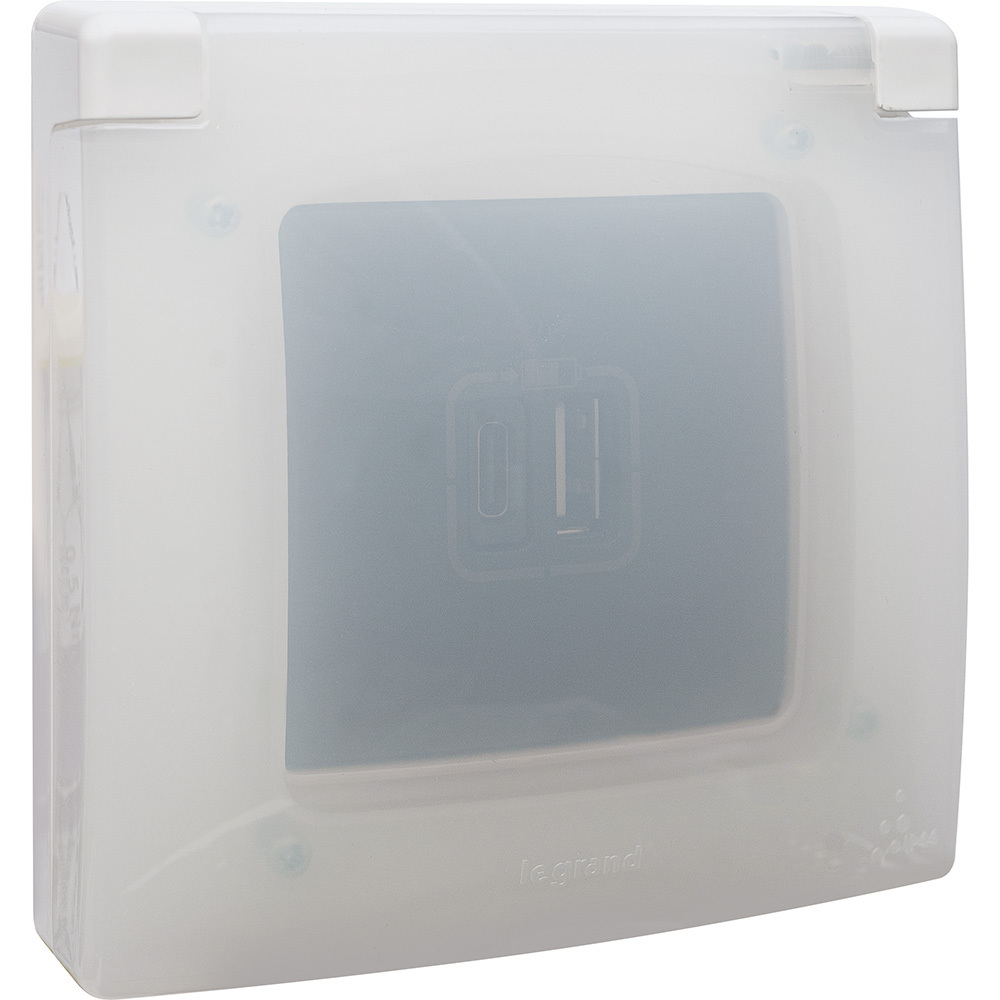 Розетка USB тип А / тип С 3000мА 15Вт - антрацит ETIKA Legrand