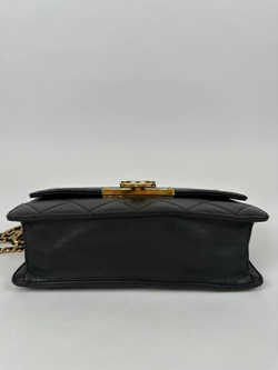 Сумка Chanel Black Quilted Lambskin Leather Golden Class Medium Flap