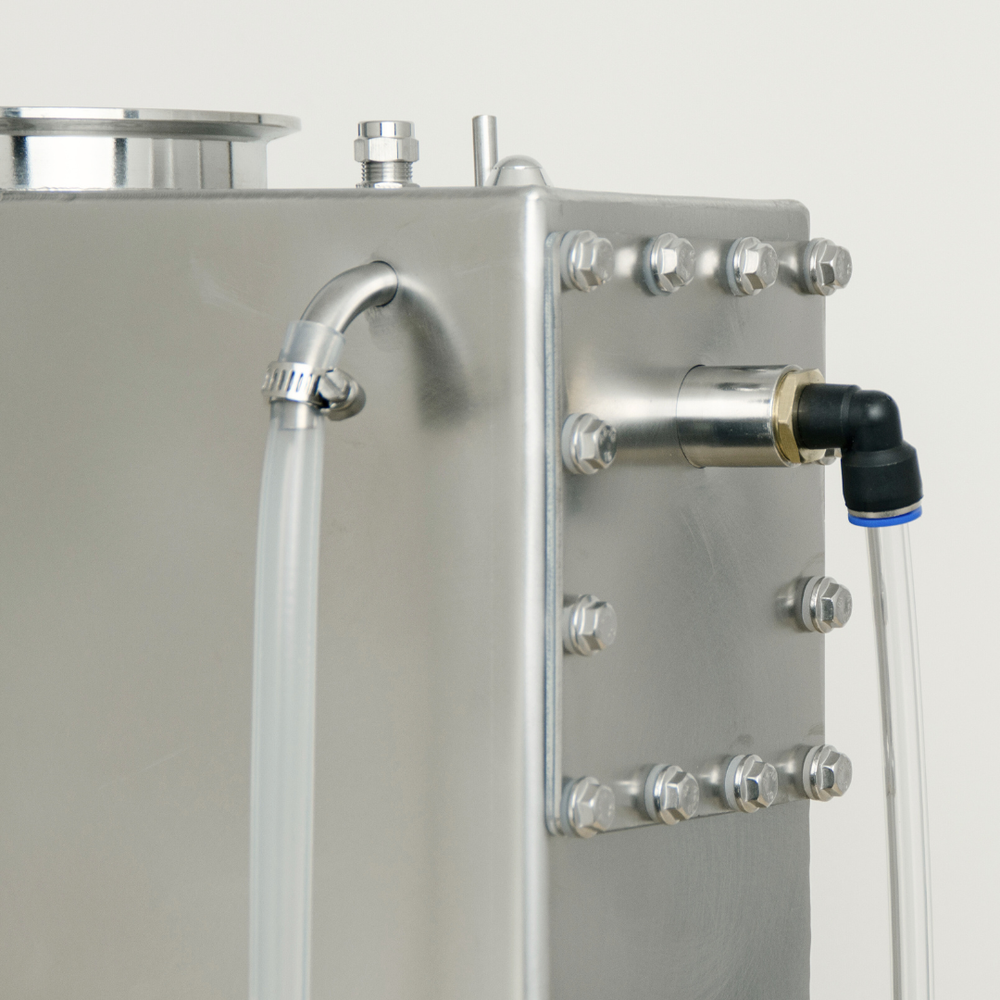 Непрерывный парогенератор для НБК (непрерывной бражной колонны) и барботера для густых браг