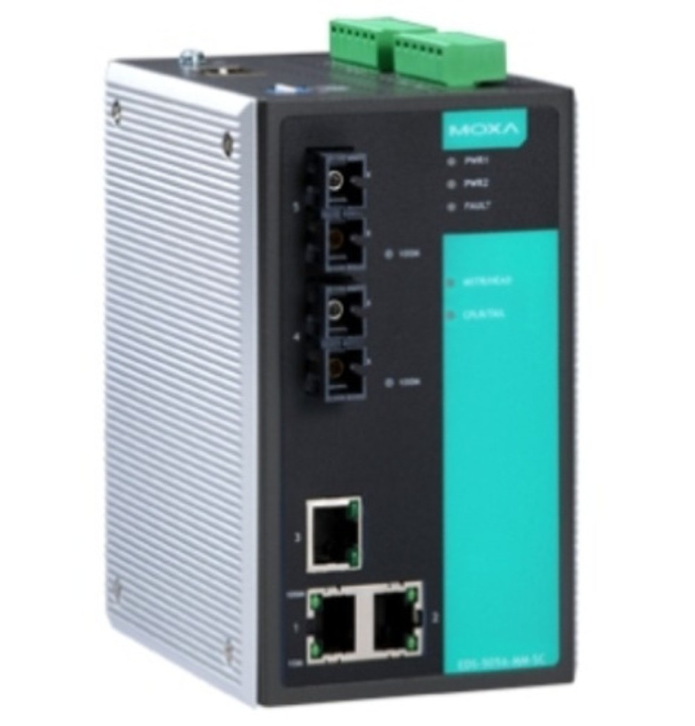 Коммутатор управляемый MOXA EDS-505A-MM-SC