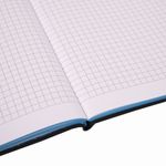 Тетрадь А5 (168х208 мм), 80 л., сшивка, клетка, под кожу, BRAUBERG VISTA, "Paisley", 403925