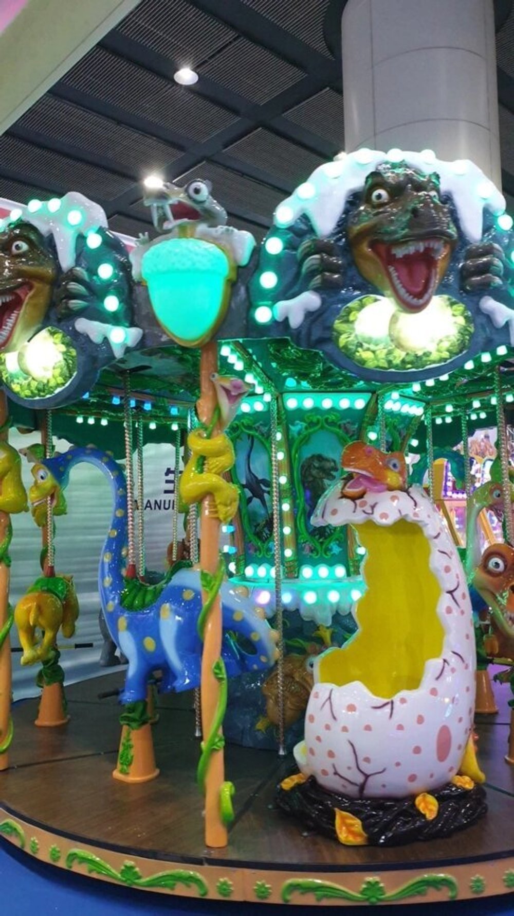 Карусель "Мир динозавров"