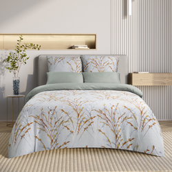 Комплект постельного белья Harmonica 1.5 сп САТИН "Версилия" (нав. 70х70 или 50х70)