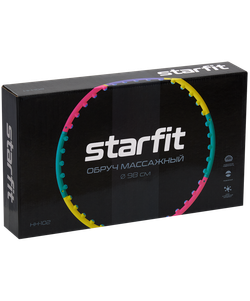 Обруч массажный разборный HH-102, 98 см