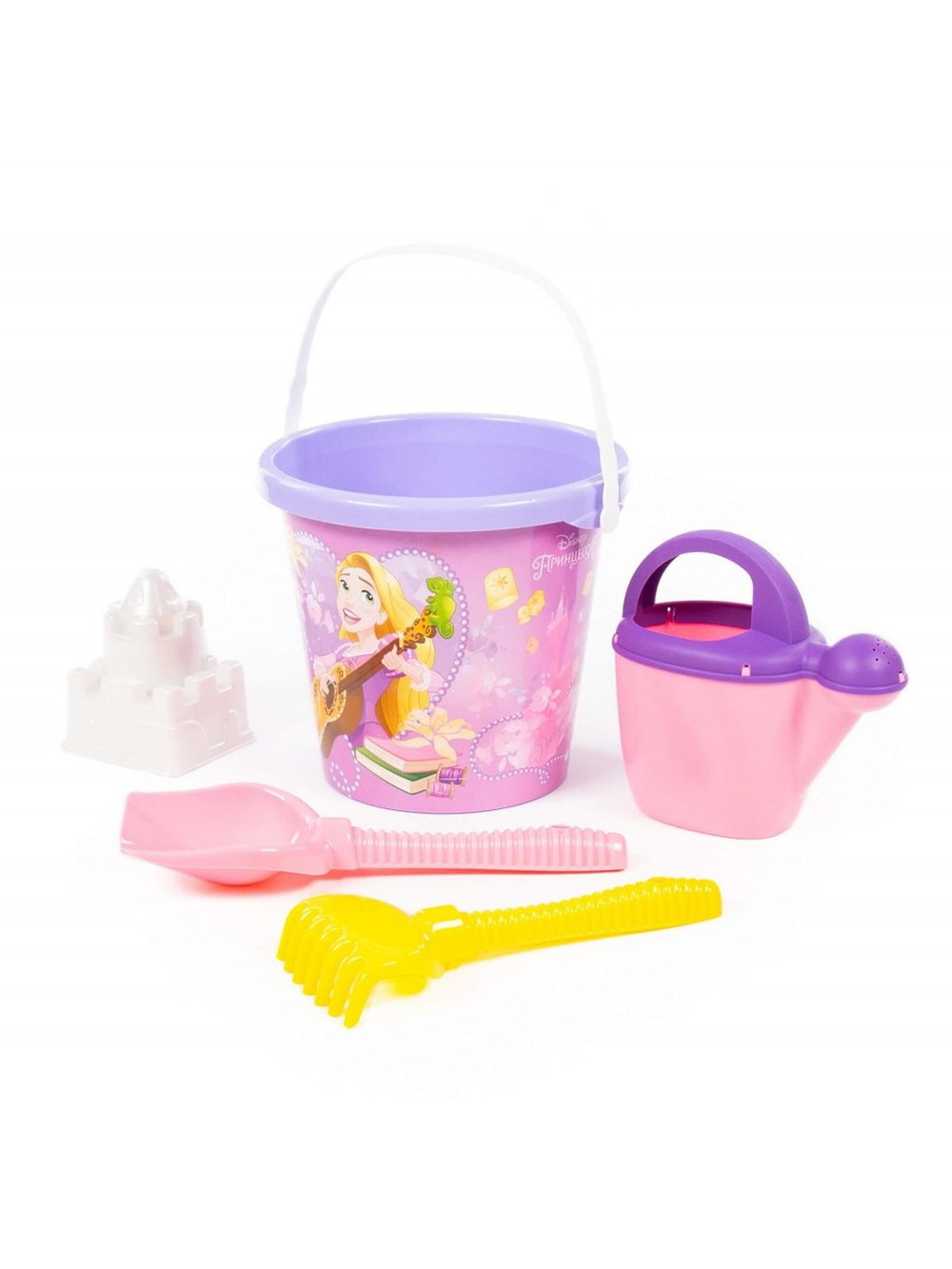 Летний набор для игры в песок. Размер в упаковке 22х21х24см, в сетке (67227)