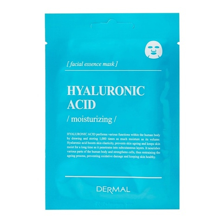 Dermal Маска для лица Укрепляющая, тканевая, с гиалуроновой кислотой, 25 гр