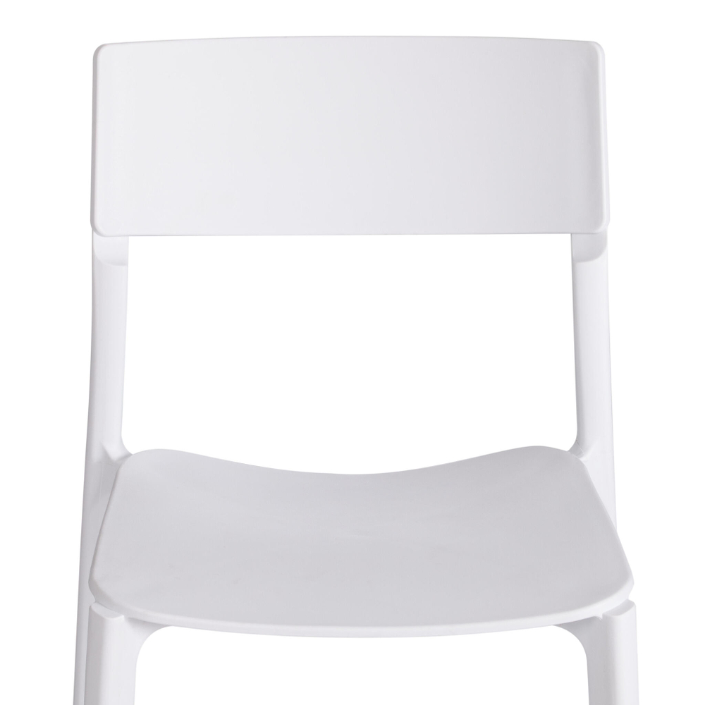 Стул LENTO (mod. 43) пластик, 43 х 49 х 77 см, White (Белый) 1