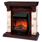 Каминокомплект Real Flame Patricia NT с очагом Majestic Lux Black (без пульта)