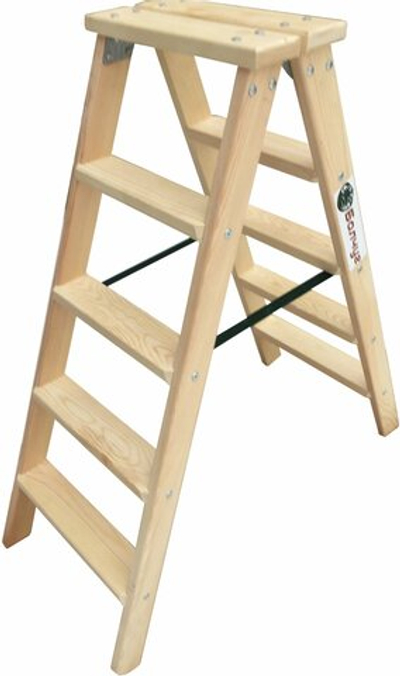 Стремянка деревянная Балчуг 2х5 wide