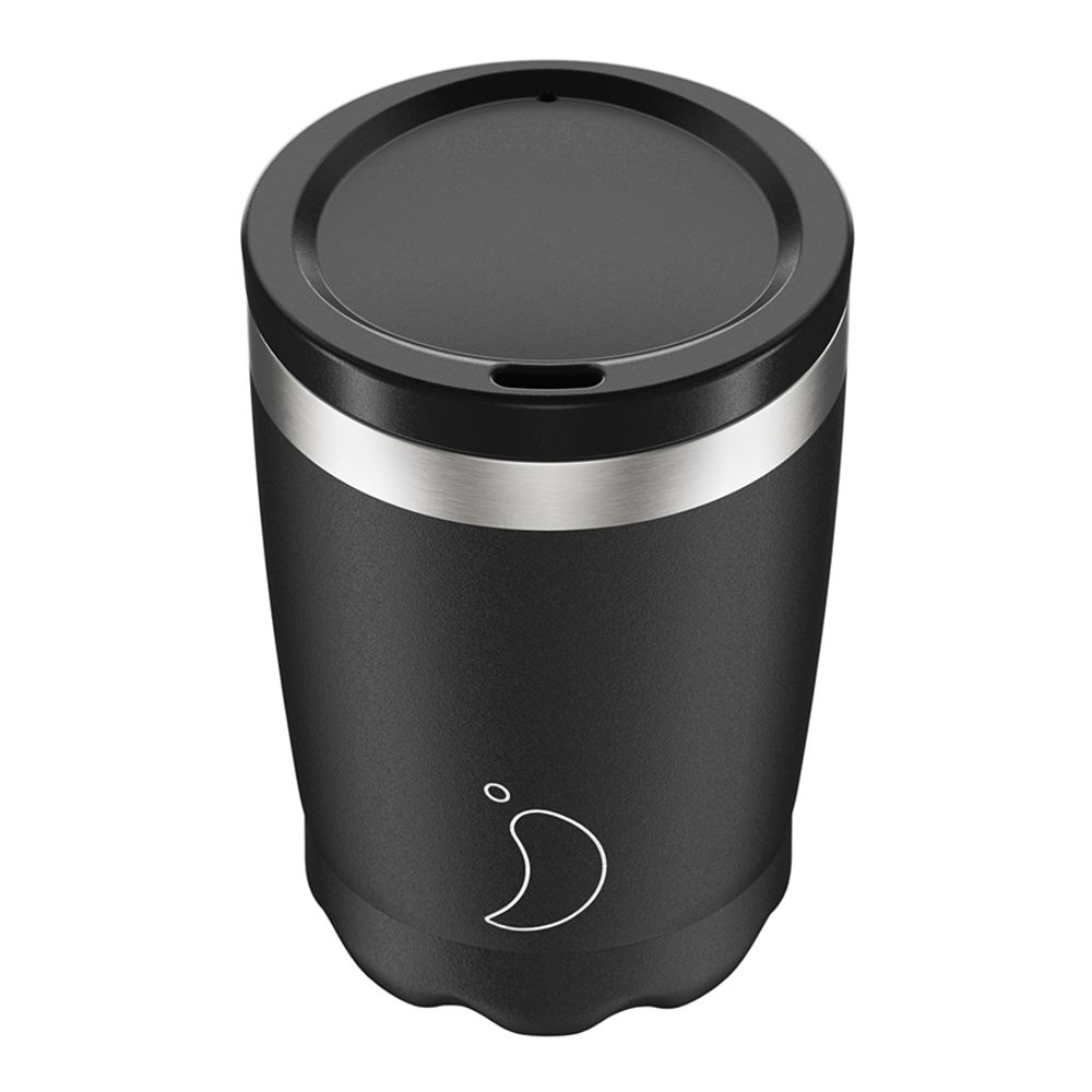 Chilly&#39;s Bottles Термокружка Coffee Cup 340 мл Monochrome Black