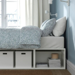 Каркас кровати со шкафами - IKEA PLATSA, 200х140 см, белый, ПЛАТСА ИКЕА