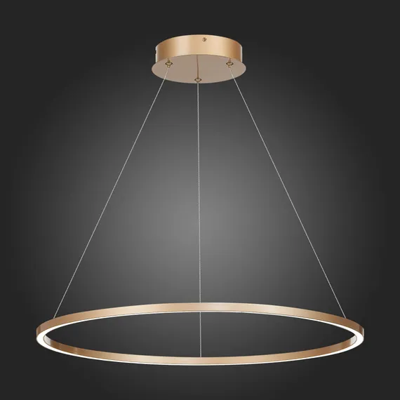ST605.243.34 Светильник подвесной ST-Luce Золотистый/Белый LED 1*34W 4000K Подвесные светильники