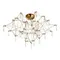 SL6601.202.78 Светильник потолочный ST-Luce Золотистый/Прозрачный LED 78*0,35W 3000K GRAVETTA