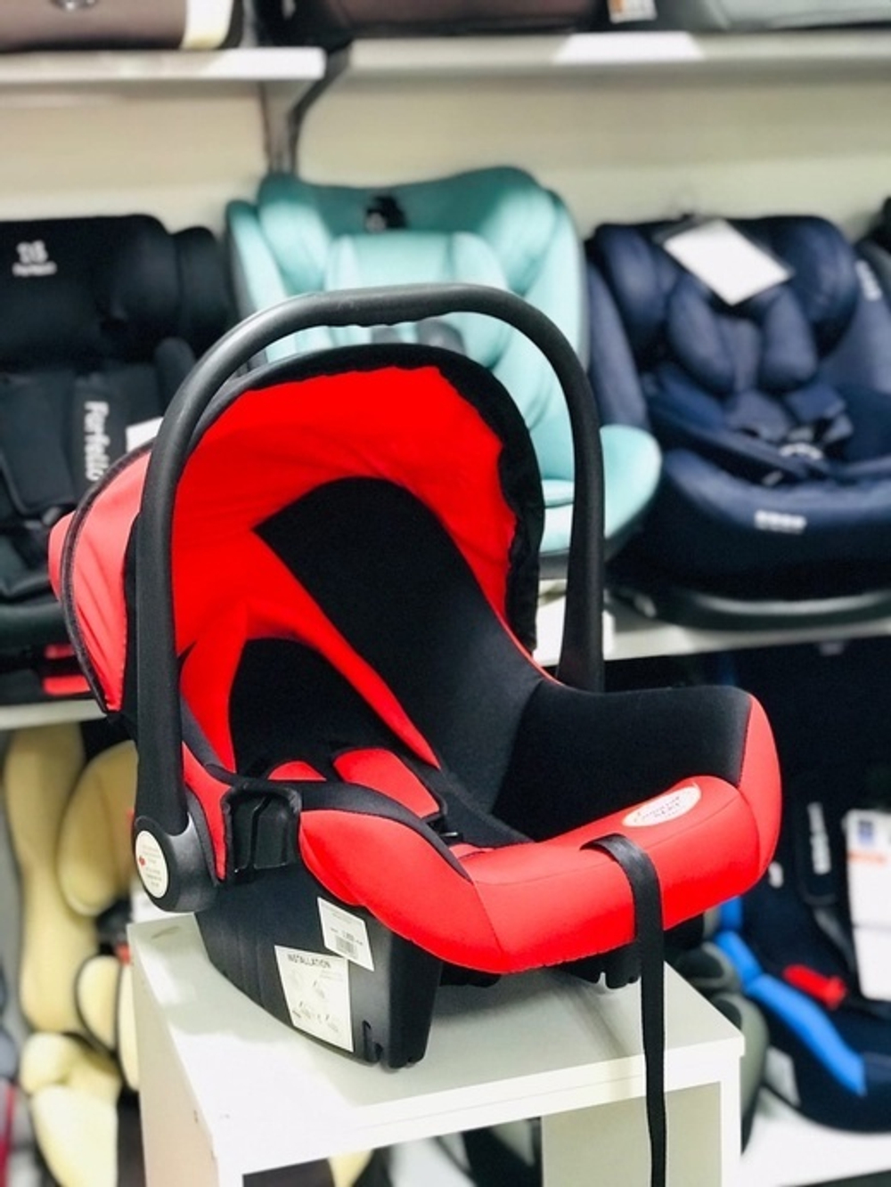 Детское автокресло SQ 303/2 (0-13кг) красный ЛЮЛЬКА