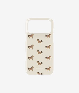 Чехол PONY (коричневый) для iPhone