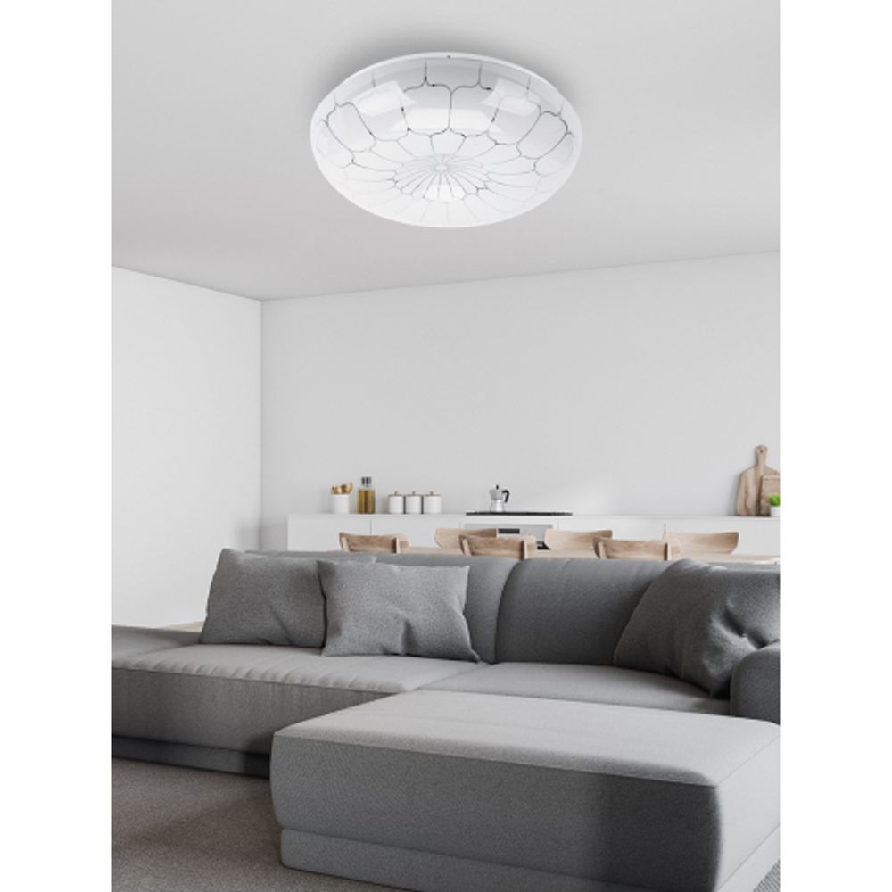 Светильник потолочный светодиодный ЭРА Классик без ДУ SPB-6 Паутина 24-4K 24Вт 4000K 1850Лм | Светильники SPB-6 без ДУ