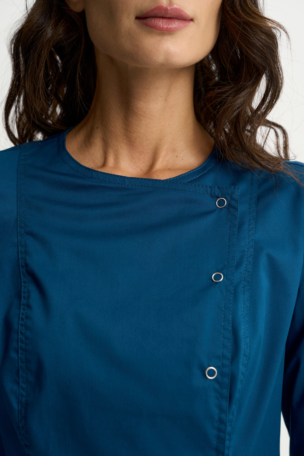 Блуза женская м272 toray стретч opal blue