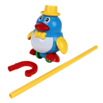 Каталка на палке Пингвин, пакет 0339