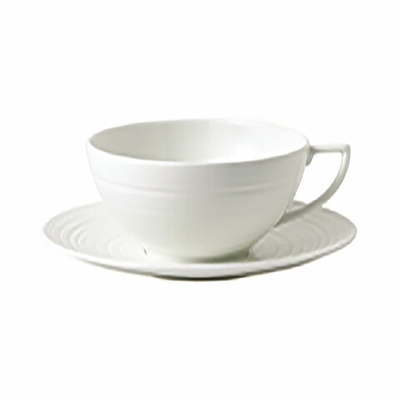 Wedgwood Чайная чашка Jasper Conran Strata 200 мл с блюдцем