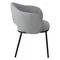 Стул Jude, серое букле, черные ножки