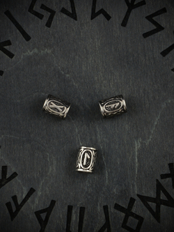 Браслет с рунами безразмерный