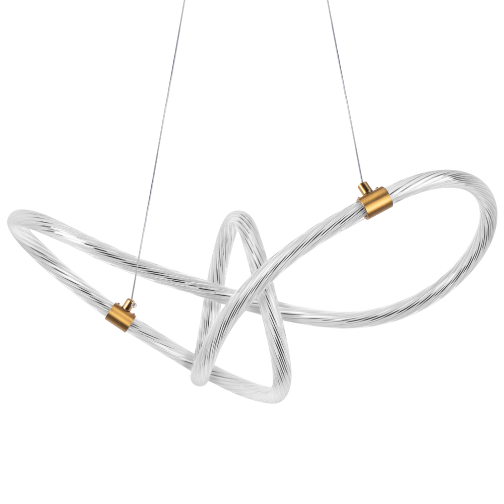 737503 Люстра CORINTO 35W LED 3007LM 360G ЗОЛОТО DIM 3000-6000K