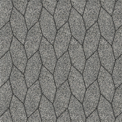 Тротуарная плитка СКОШЕННЫЙ ШЕСТИУГОЛЬНИК - Гранит+ Серый с черным