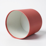 Шляпная коробка без крышки с лентой 14х14см Цвет; Розовый.