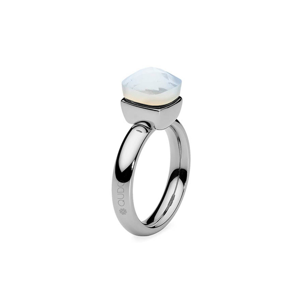 Кольцо Qudo Firenze chrysolite opal 17.8 мм 610502/17.8 BL/S размер 18