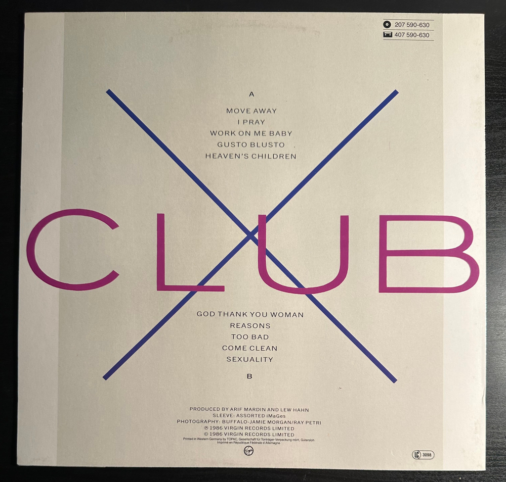 Culture Club - From Luxury To Heartache (Германия 1986г.)