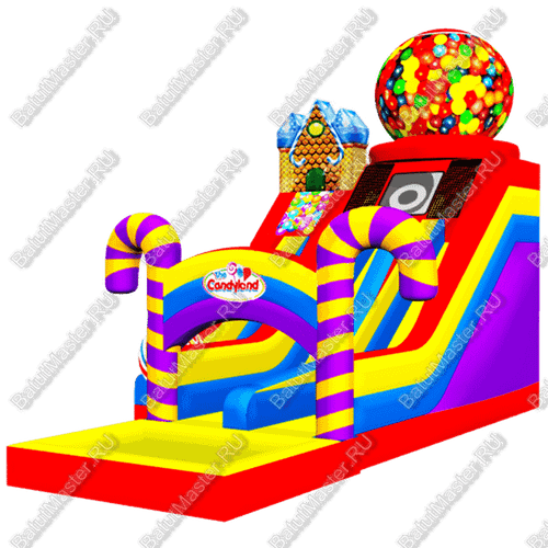 Коммерческий надувной батут "Леденцы"
