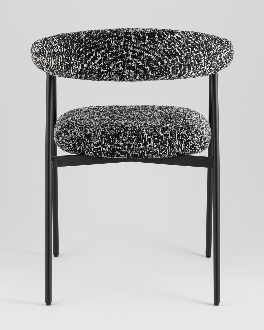 Стул обеденный Toko черно-белый