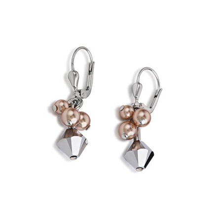 *Серьги Coeur de Lion Rose-Gold *4871/20-1620