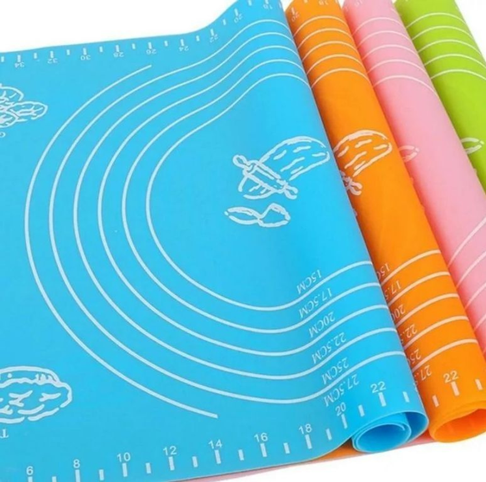 Силиконовый коврик с разметкой 65x45 см