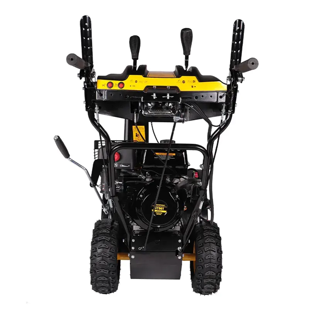 CHAMPION ST861 снегоуборщик бензиновый 8 л.с. ковш 61 см, выброс 13 м, 6 вперед/2 назад