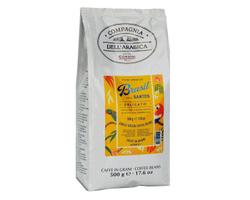купить Кофе в зернах Compagnia Dell`Arabica Brasil Santos, 500 г