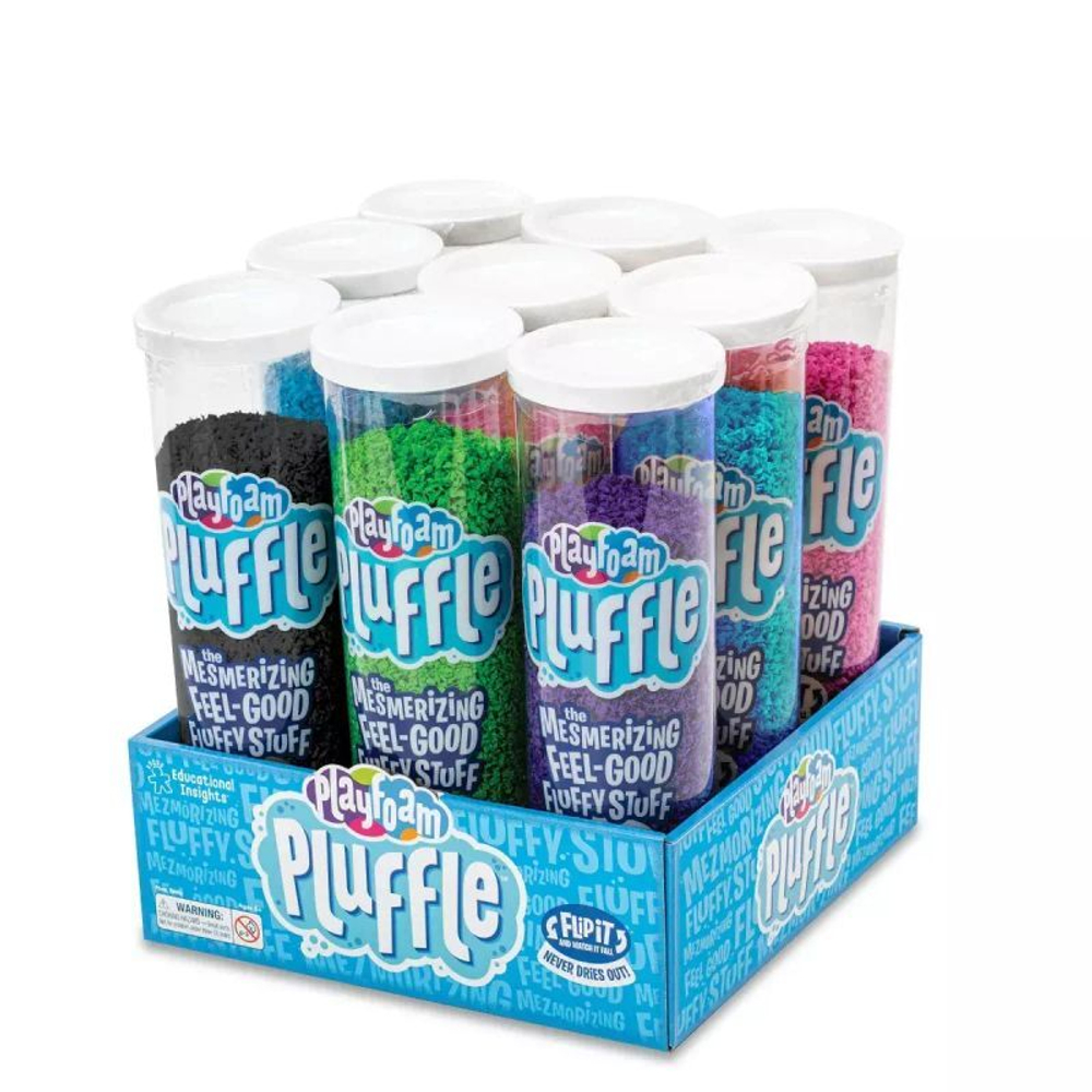 ПлэйФоум PlayFoam "Pluffle" (Живой Песок, 9 элементов)